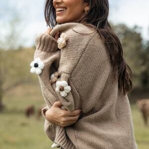 Petal & Pup Women's Delaro Flower Cardigan